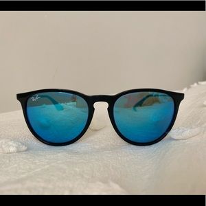 Ray-Ban Erika glasses with Blue Mirror lens